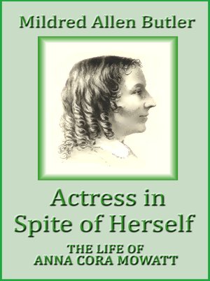 cover image of Actress in Spite of Herself
